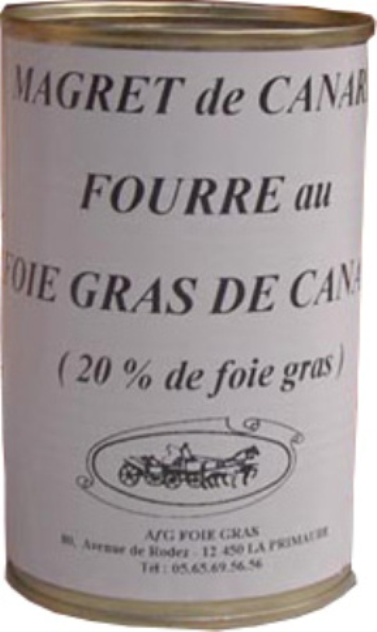 Magret de Canard fourré au Foie gras de Canard 20%